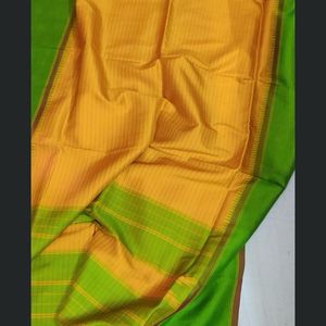 Zero Zari Kanjeevaram Saree