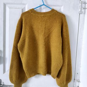 Mustard Clr Fur Jumper