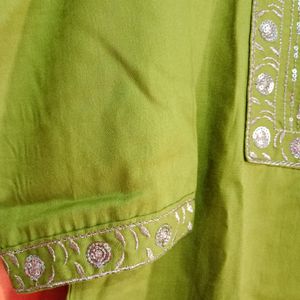 Light weight Kurti Green Colour M Size