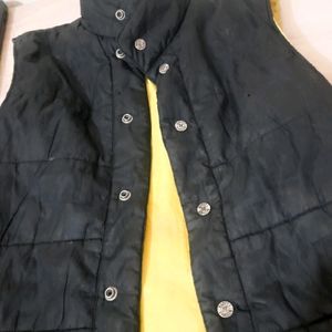 Black Half Jacket