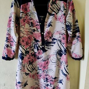 Women Tunic (Blue+pink)