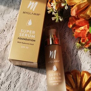 🆕MyGlamm Super Serum Foundation - 401W Toffee