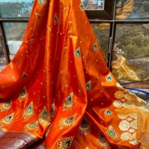 😱New Jari Work Banarasi Saree 💓🔥