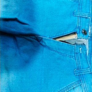 Men Denim Blue Jeans For 15-17 Years Boys