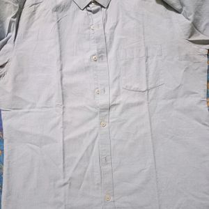 Pure Cotton Slim Fit Shirt (Size- 39 Cm)