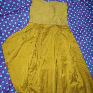 Yellow Golden Colour Salwar