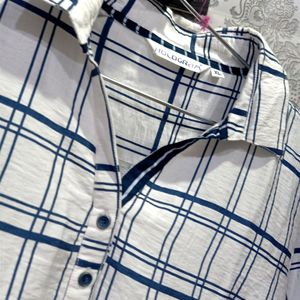 Women's Casual Checked Full Sleeves Shirt