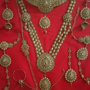 Golden Bridal jewellery Set