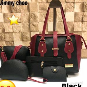 Jimmy Choo 5 Pcs Combo Bag Set