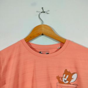 Peach Jerry Printed Tops (Women's)