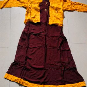 Brown Coat Dress