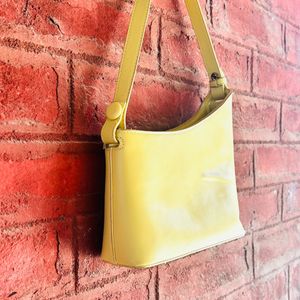 Women Yellow Handbag