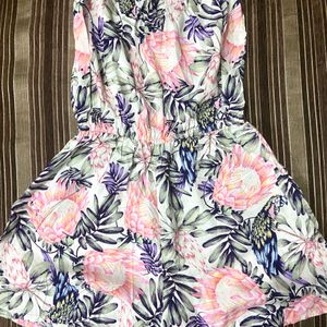 H&M Floral Tube Romper