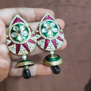 Beautiful Ear Ring,Saree Pin And Hair Accessories