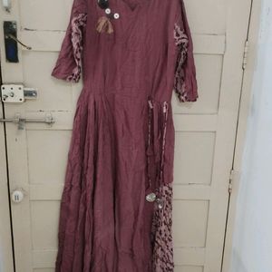 Long Flared Kurti