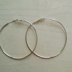 Silver Hoop Earrings