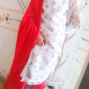 Women Kurta,Pent With Dupatta