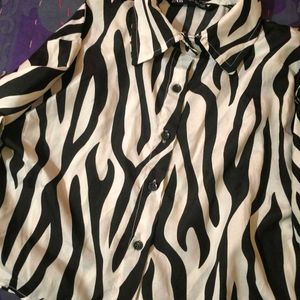 Zebra Shirt For Women