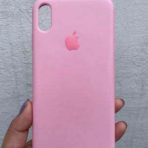 iPhone XS MAX Back Cover Baby Pink