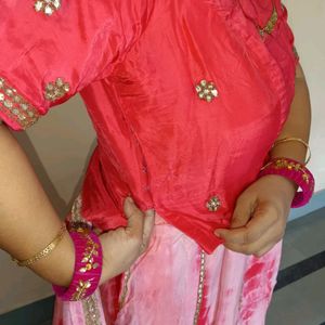 Heavy Pink Lehenga Choli And Dupatta 😍💖