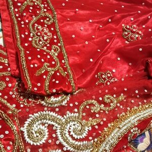 Wedding Wear Stone Bride Lehenga