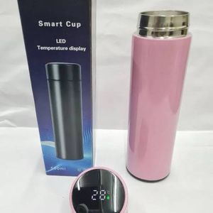 Digital Water Bottle Temperature Display