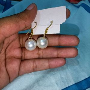 Hair Clips And Pearl Earring For Girls