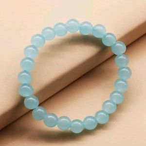 5 Pieces Of Beautiful Glass Beads Bracelets