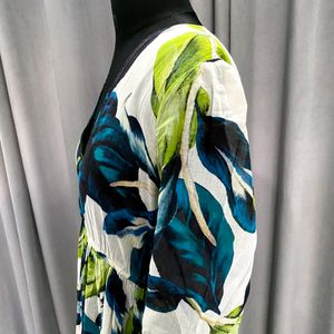 Green Printed Dress