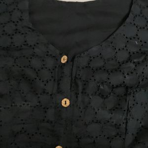 Chikankari Black Blause