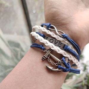 Men Leather Rockstar Bracelet