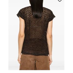 Knitted Boxy Top | Black