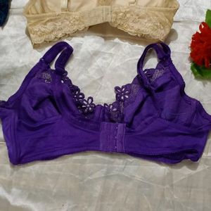 Combo For 4 Bra Mix Size 💜💙