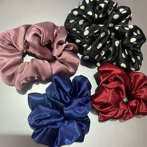 Scrunchies Pack Of 4