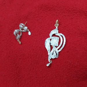 Pendant And Earrings