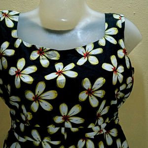 Printed Cotton Dress