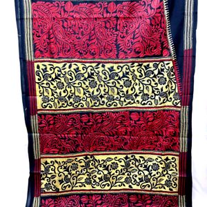 Exclusive kanthastitched Saree