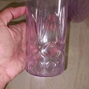 Set Of Six Plastic Glasses