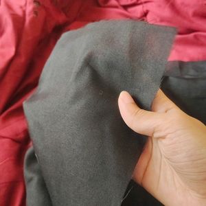 Black Cotton Fabric (1meter)