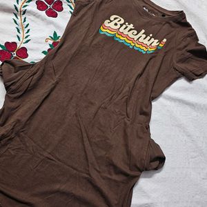 The Souled Store - Coffee Brown Tunic