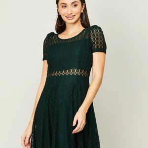 Green Lace Dress