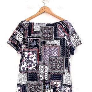 Multicolor printed Women Top