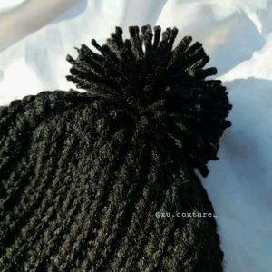 Crochet Beanie With Pom²