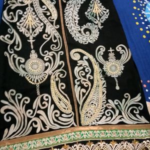 Black Pakistani Style Kurti