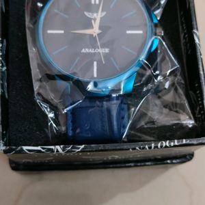 Mens Analogue Watch Blue