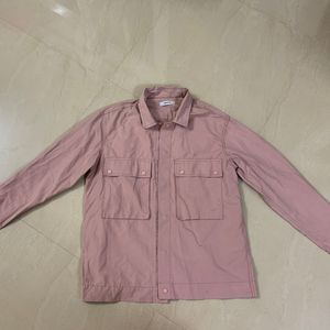 Pink Jacket With Full Sleeve