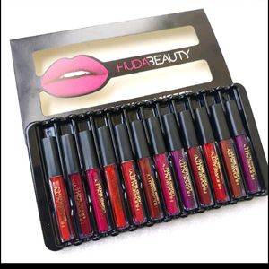 Huda 12 Pc Liquid Lipstick