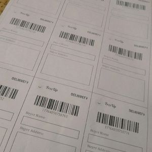 80 Shipping labels