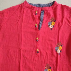 Peach XL Kurta