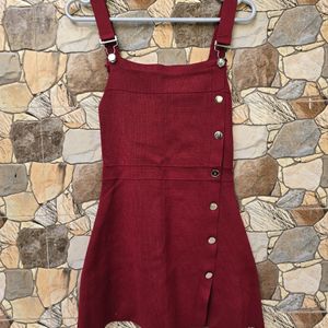 A Maroon Dress